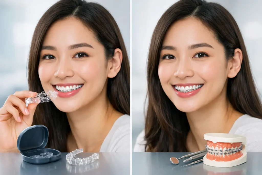 Clear Aligners Versus Metal Braces: Which Fits?